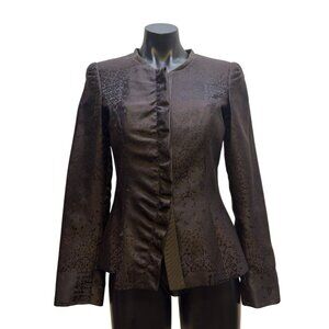 Giorgio Armani Silk Jacquard Blazer 6\38